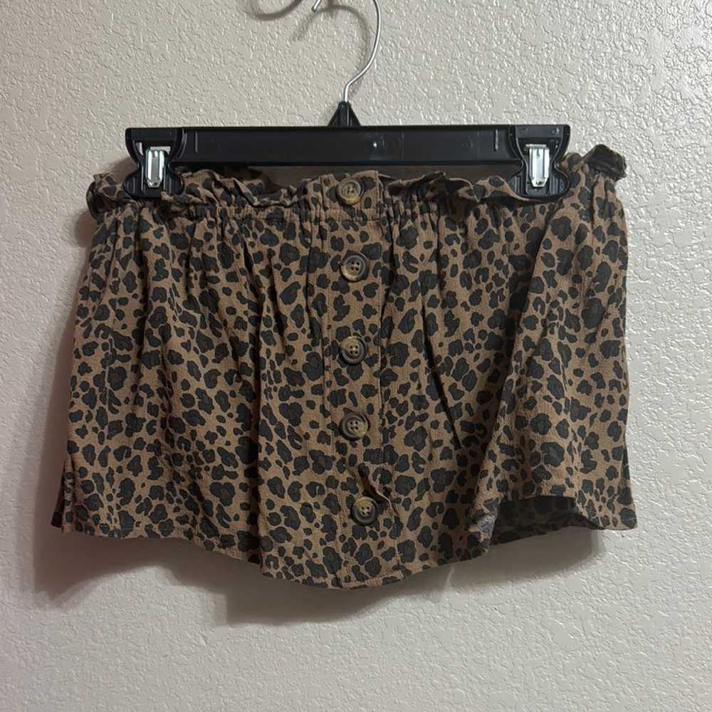 American Eagle Outfitters Cheetah Print Top